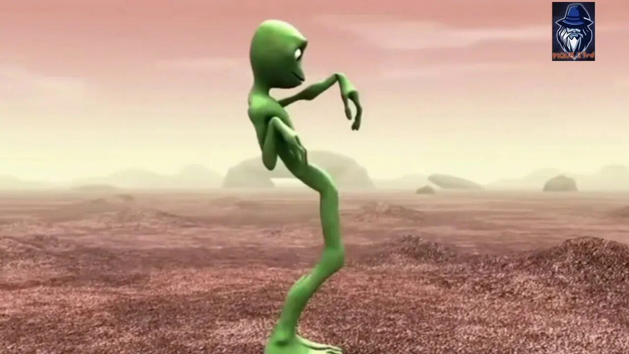 Dame tu cosita cutty ranks. Зеленые человечки. Зелёный Танцующий инопланетянин. Зелёный человек танцует. Танец зеленого человечка.