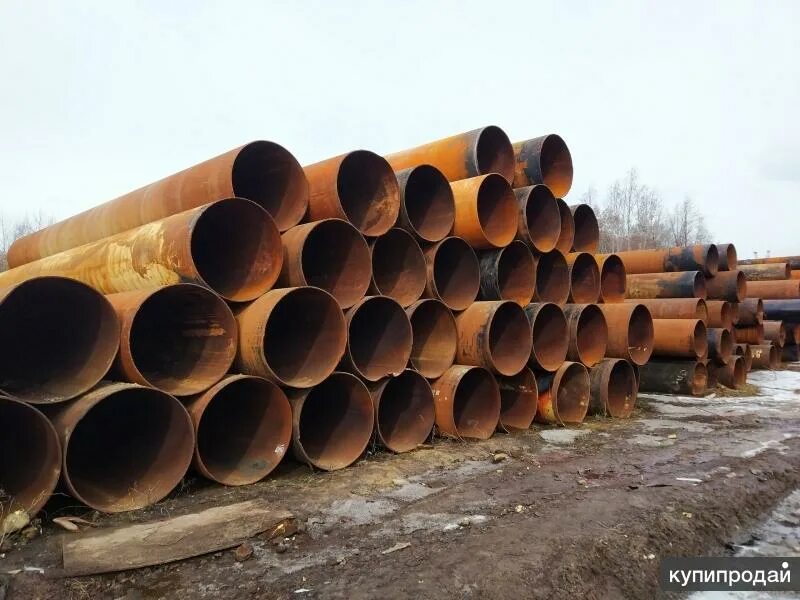 Трубы большого диаметра бу купим