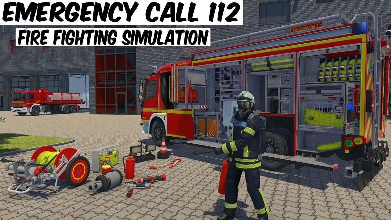 Fire fighting simulation. Игра emergency call 112. notruf 112  emergency call 112. emergency call 112 – the fire fighting simulation 2. emergency call 112 die feuerwehr simulation.