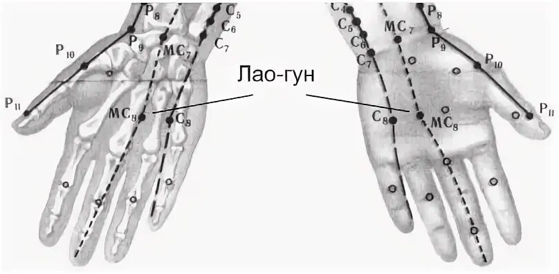 Точка мс 9. Акупунктурная точка Лао Гун. Точка МС 8 Лао Гун. Точка Лао Гун на ладони. Акупунктурные точки Лао Гун.