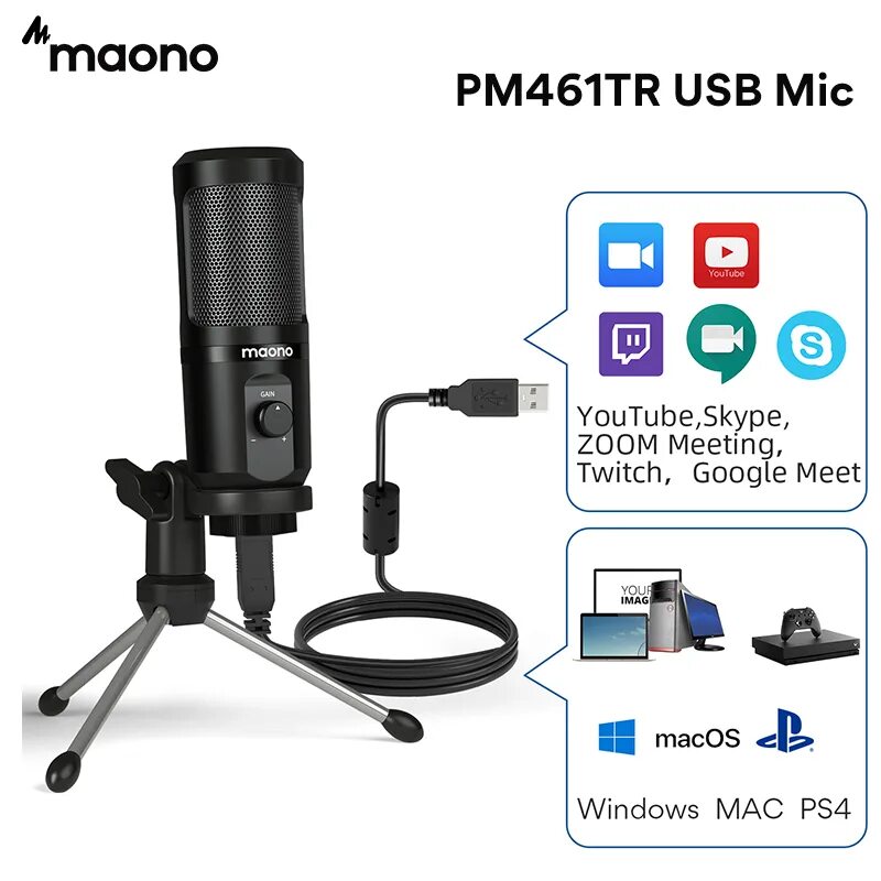 Микрофон maono au pm461tr. Maono au-pm461tr rgb. rgb микрофон maono au-pm461tr. maono pm 461 series.
