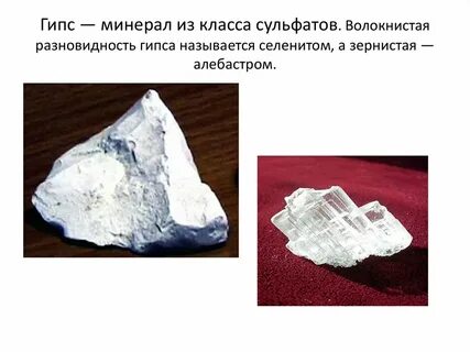 Описание гипса