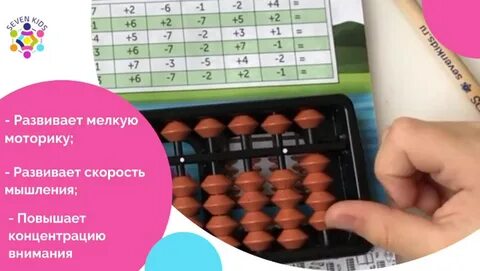 На уроке ментальной арифметики учительница записала