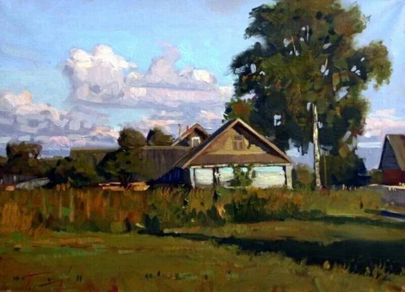 Дипломная работа пейзаж. Пейзаж академия художеств репина.