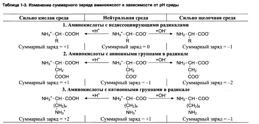 Реакция пептида на индикатор