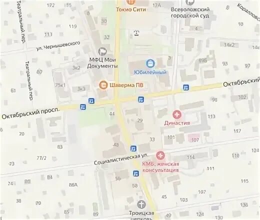 Социалистическая 106 всеволожск. Всеволожский проспект 29. Всеволожский проспект 55 в на карте. Город всеволожск на карте. Всеволожский проспект карта.
