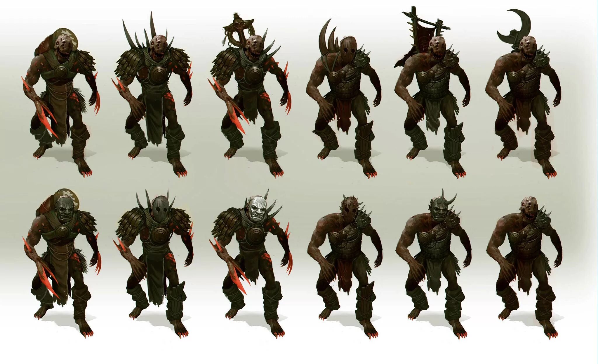 Enemies in shadow. Шедоу вориор. shadow warrior 3 арт. shadow warrior 3 враги. shadow warrior 2 concept art.