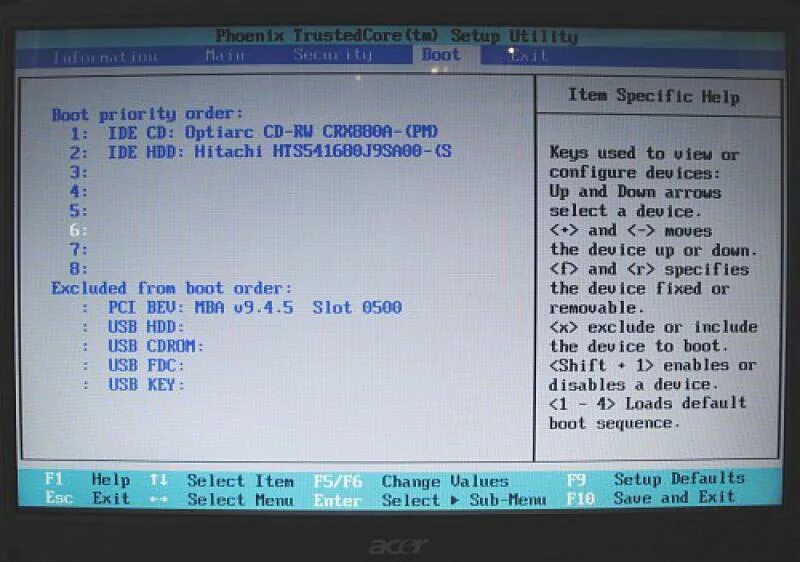 BIOS ноутбука Acer Boot menu. BIOS вкладка Boot. Вкладка бут в биосе. Ноутбук Асер биос Boot.