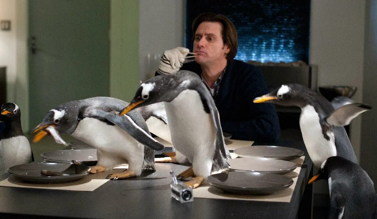 Джим Керри пингвины мистера Поппера. Комедия про пингвинов с Джимом Керри. Эйс Вентура пингвины. Пингвины моей мамы без цензуры