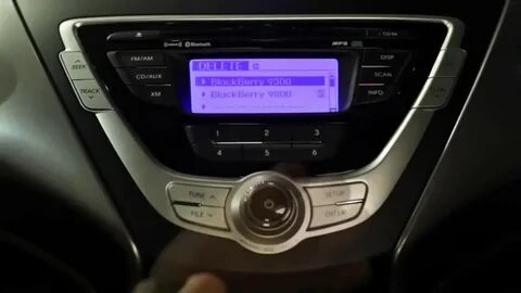 Как подключить блютуз к машине хендай