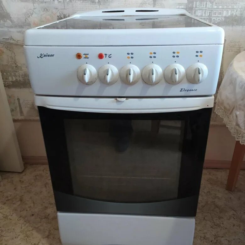 Плита газовая "Kaiser" Elegance - купить в Москве, цена 9 000 руб., продано 8 но