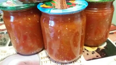 Лечо с жареным луком
