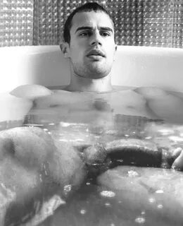 Naked Theo James.