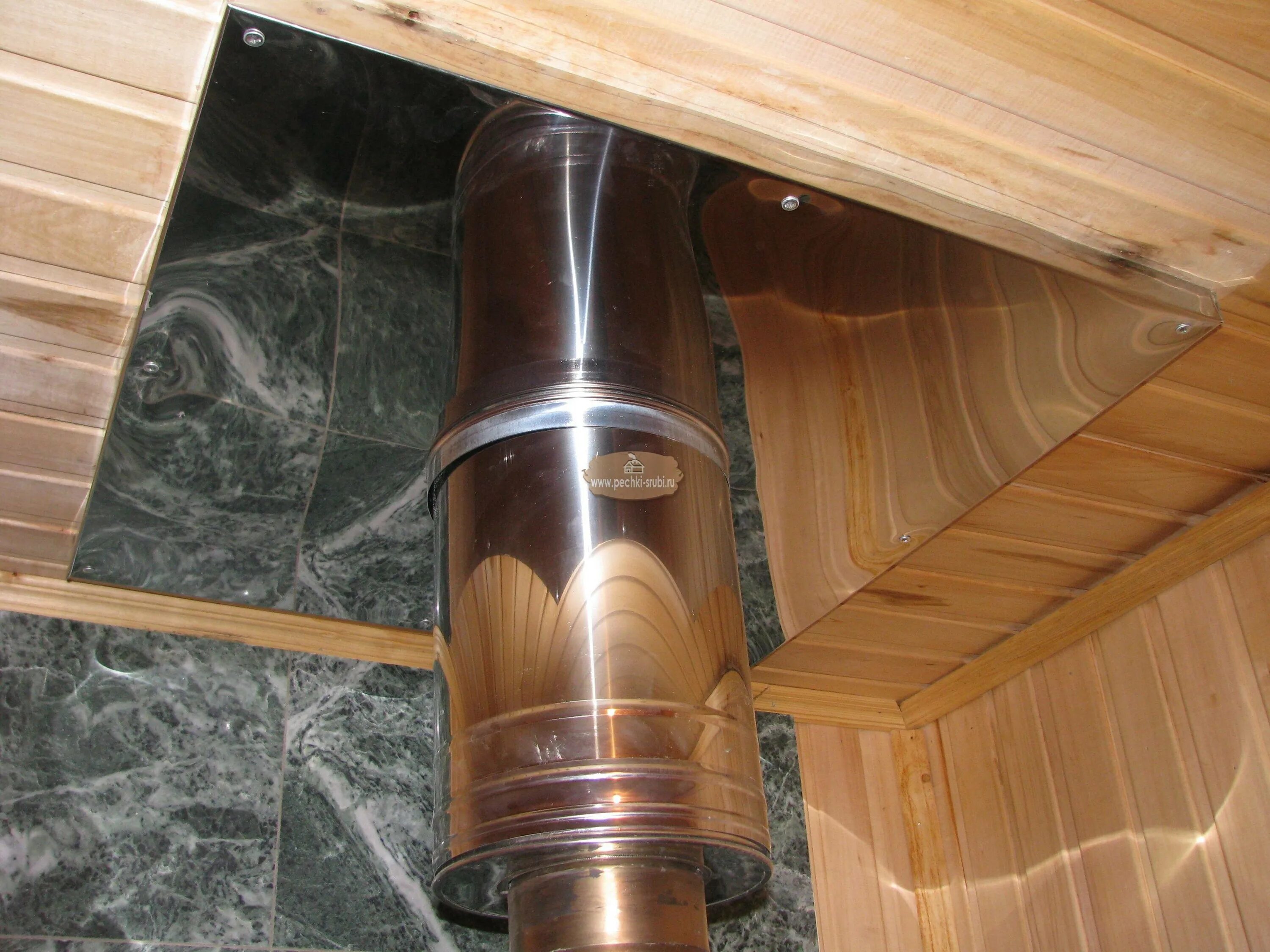 Труба печи через стену. Дымоход для банной печи 115мм через стену. Изоляция для дымоходных труб 110мм в парной. Защитный экран для дымохода в бане. Защитный экран для трубы в бане.