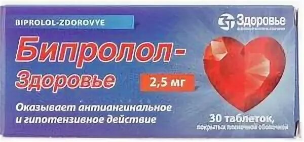 Бисопролол побочные действия для женщин