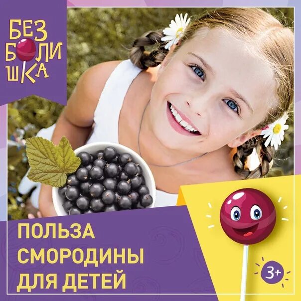 С какого возраста можно черную смородину ребенку