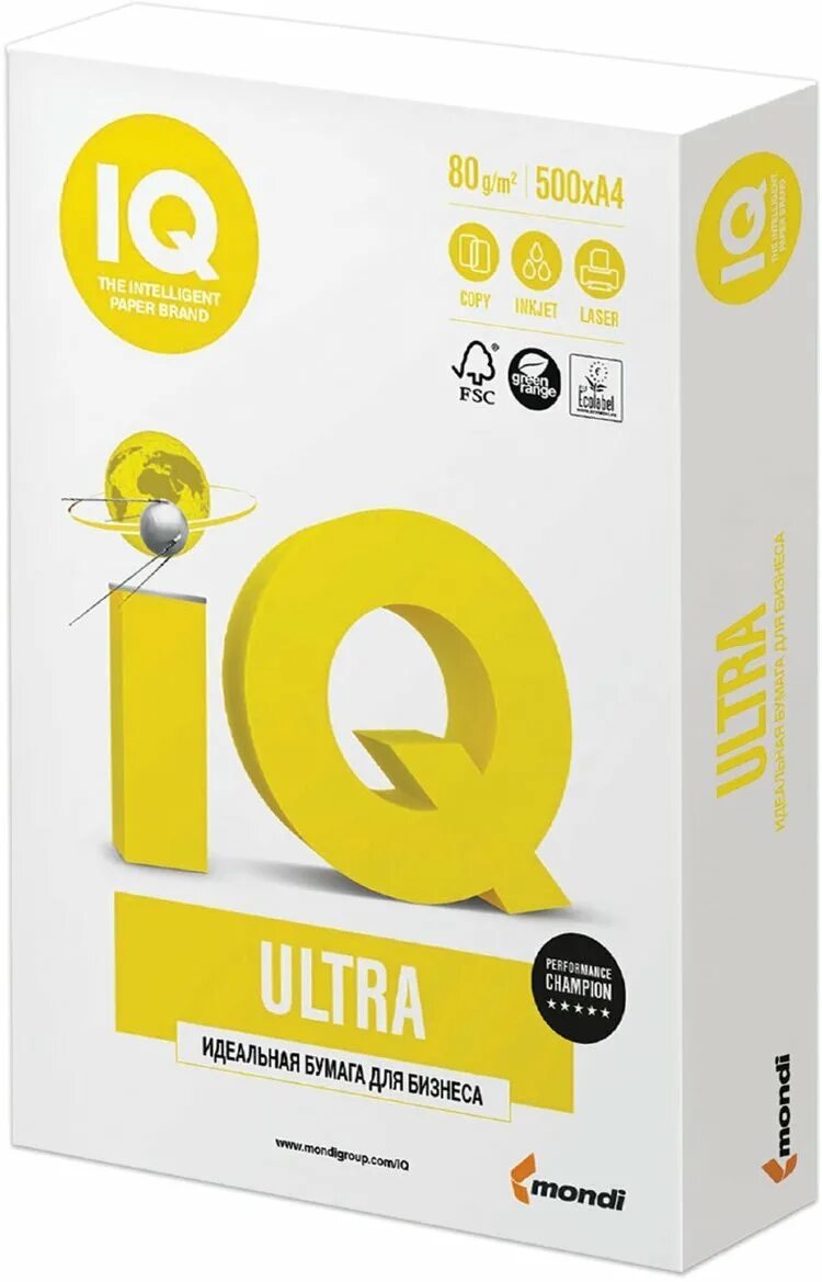 Iq 4 класс. Бумага офисная IQ Ultra, а4, 80 г/м2, 500 л., марка а, Mondi, белизна 168%. Бумага inформат Classic а4, 80 г/м2, 500 листов, 149% (Cie). Бумага а4 IQ Ultra. Бумага a4 500 шт. Mondi IQ Ultra.