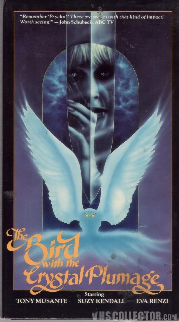 Птица с хрустальным оперением. The Bird with the Crystal plumage 1970. Птица с хрустальным оперением 1970.