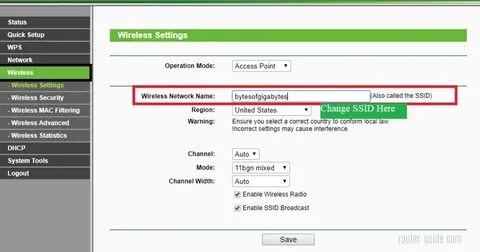 Wi fi ssid