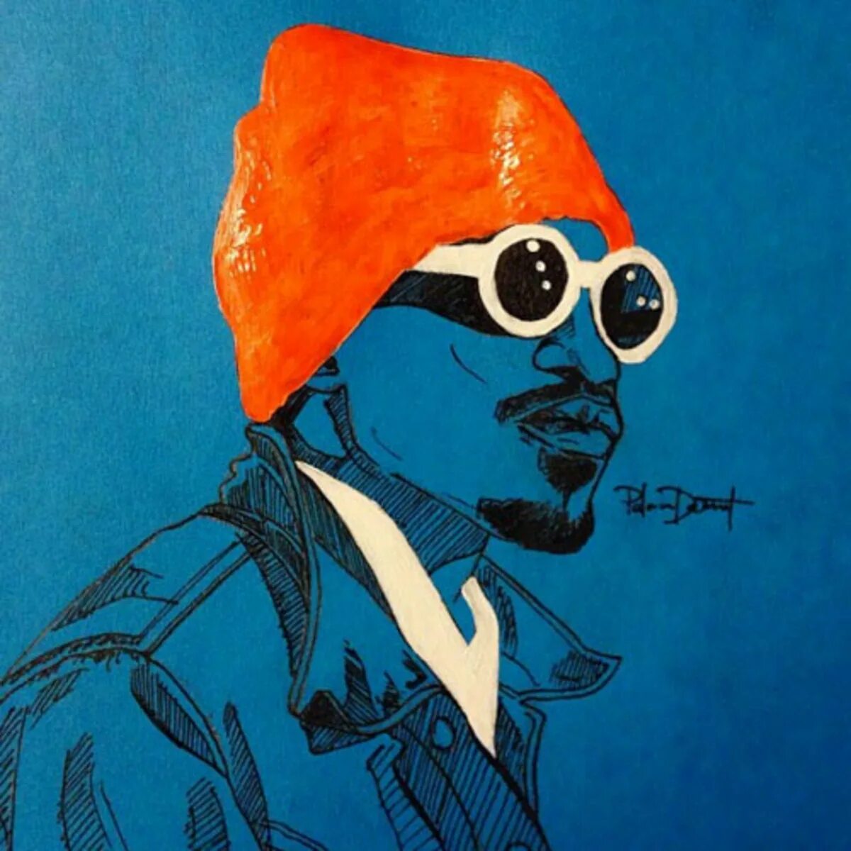 Андре 3. Andre 3000 Art. Уэс Андрес арт.