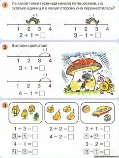 Числовой отрезок 1 класс петерсон