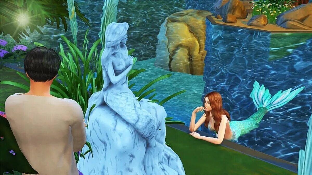 Симс 4 стать человеком. SIMS русалки. SIMS 4 Mermaid. Симс 4 русалки. Игра симс 4 русалки.