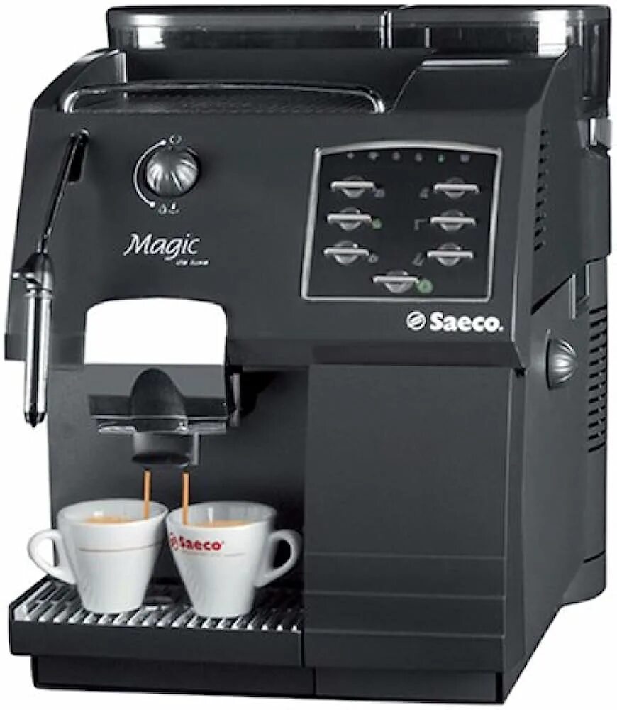 Кофемашина много воды. Кофемашина Saeco Magic Deluxe. Саеко Мэджик. Кофемашина Saeco PICOBARISTO Deluxe. Кофемашина Saeco Magic ROMA.