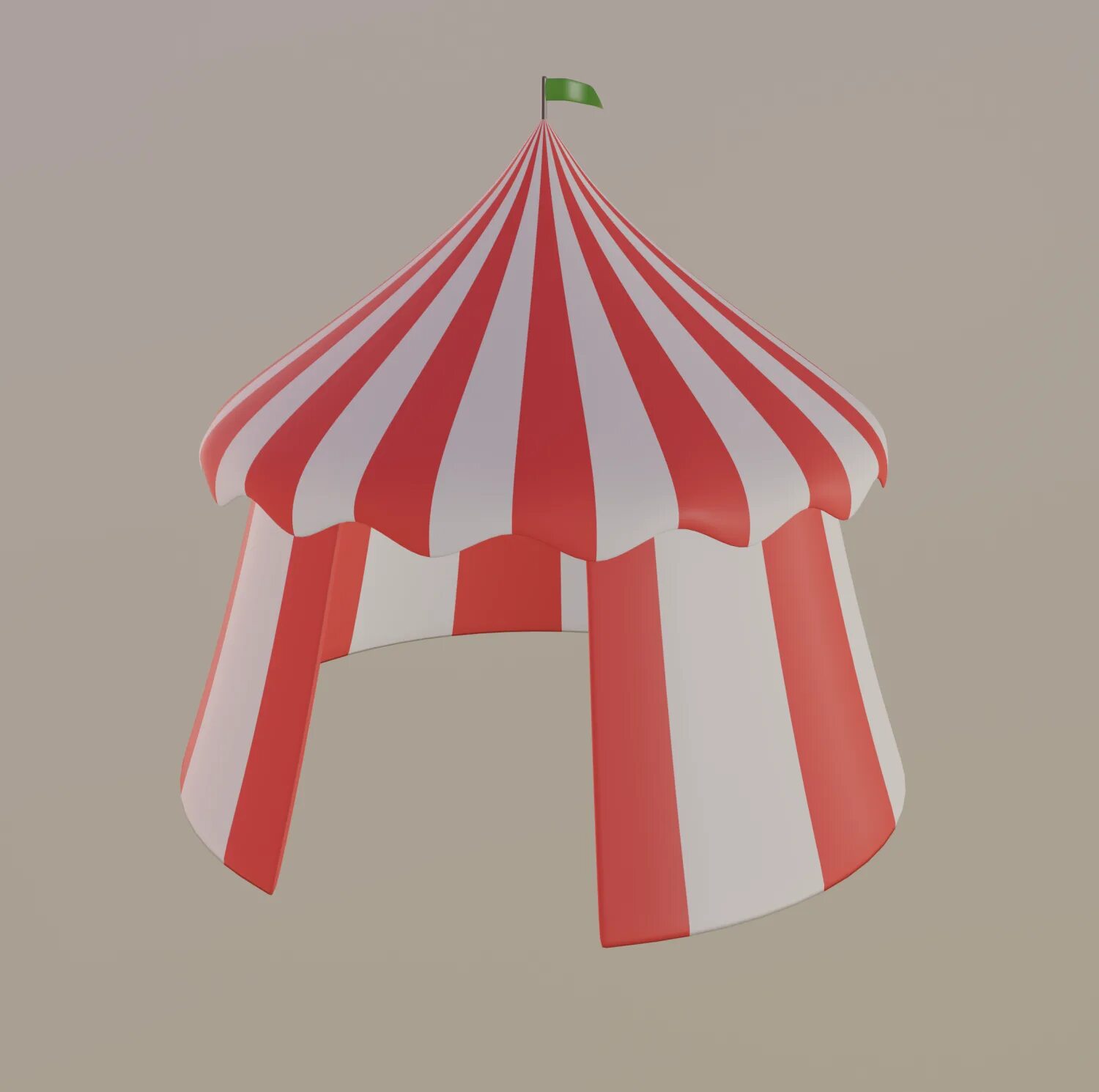 Цирк 3д модель. Макет шатра цирка. палатка 3d стилизация. цирковая палатка obj.