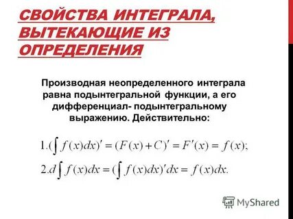 Подынтегральное выражение интеграла