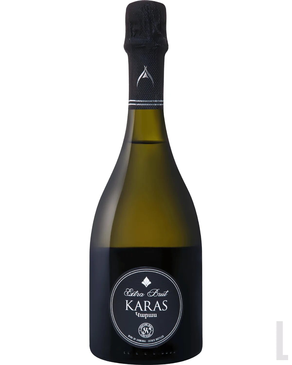 0.75Л вино Карас игристое белое Экстра брют 11.5%. Шампанское Karas Extra Brut. Игристое вино Karas Extra Brut 0.75 л. Karas шампанское Армения.