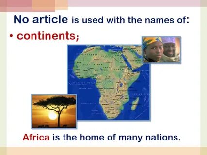 Geographical names