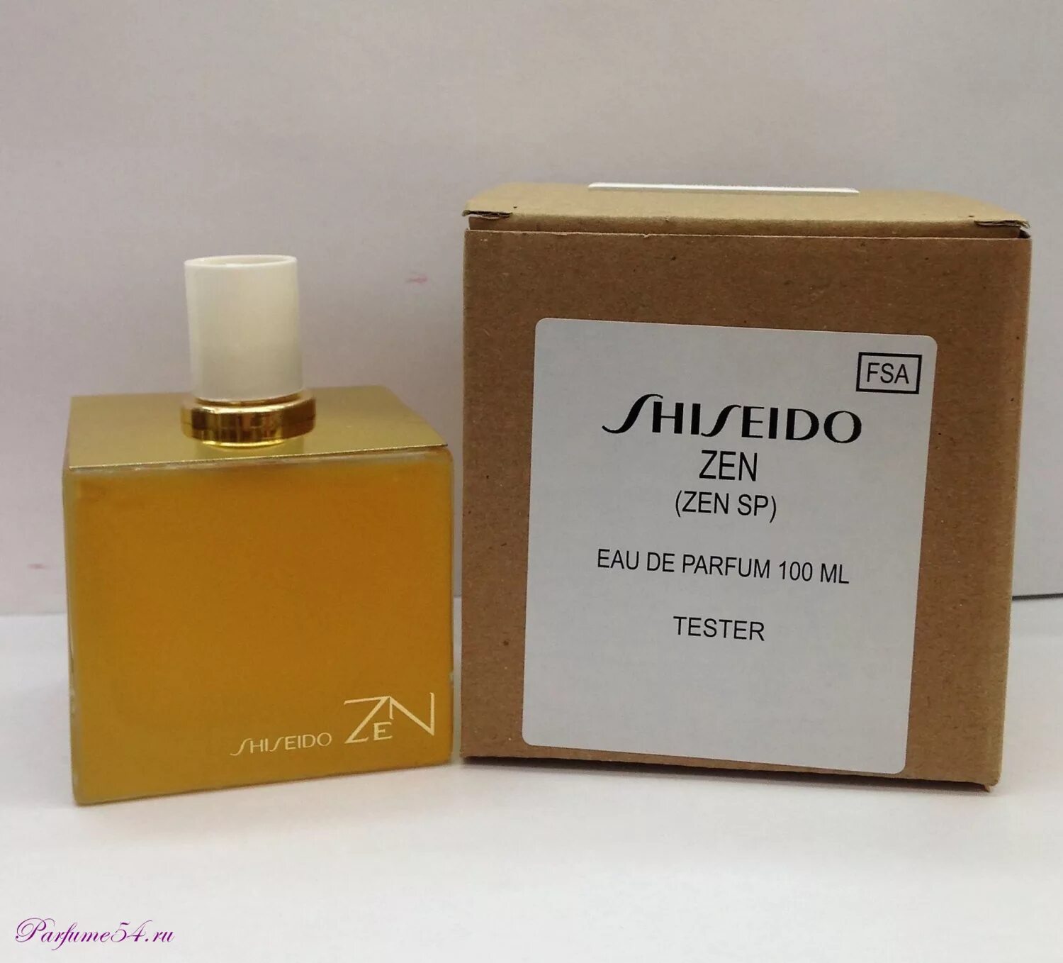 Зен духи купить. Тестер Shiseido Zen 100 мл. Shiseido Zen Eau de Parfum тестер. Шисейдо духи Зен 100. Дзен Парфюм 100мл.