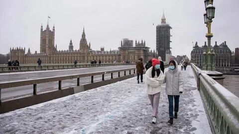Лондон в январе