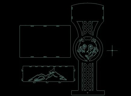 Мангал чертеж dxf
