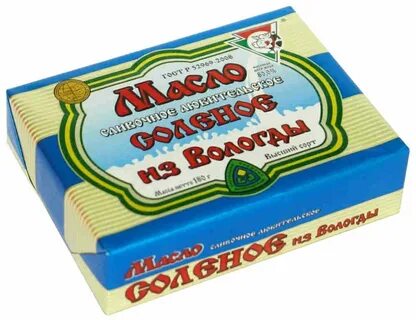 Сливочное масло вологодское лето