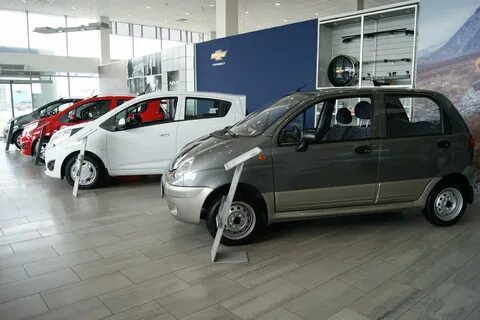 Автосалон матиз новый
