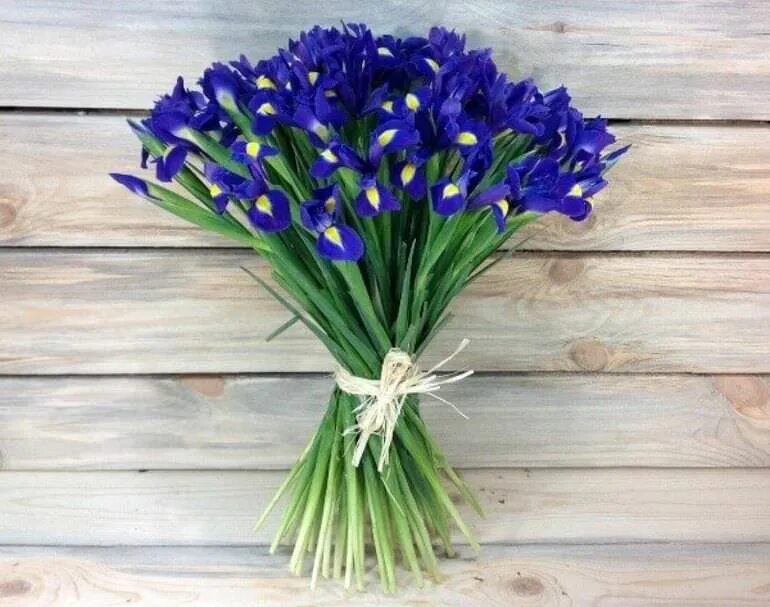 ирисы. букет ирисы 101. букет ирисы 2022 тренды. как долго стоят ирисы. 101 ирис букет.