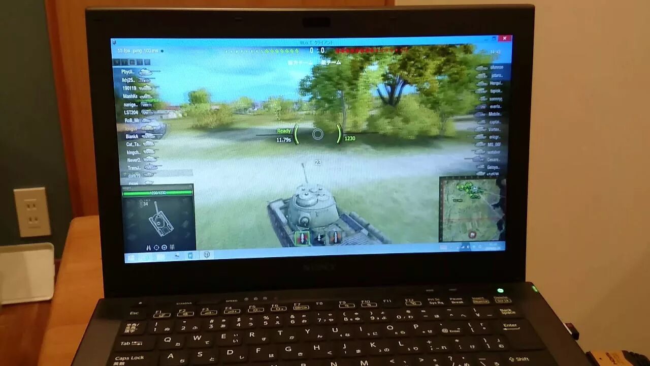 Ноутбуки для world of tanks. World of Tanks ноутбук Lenovo. Ноут с 80 ФПС. Ноутбук World of Tanks. Танки на ноутбуке.