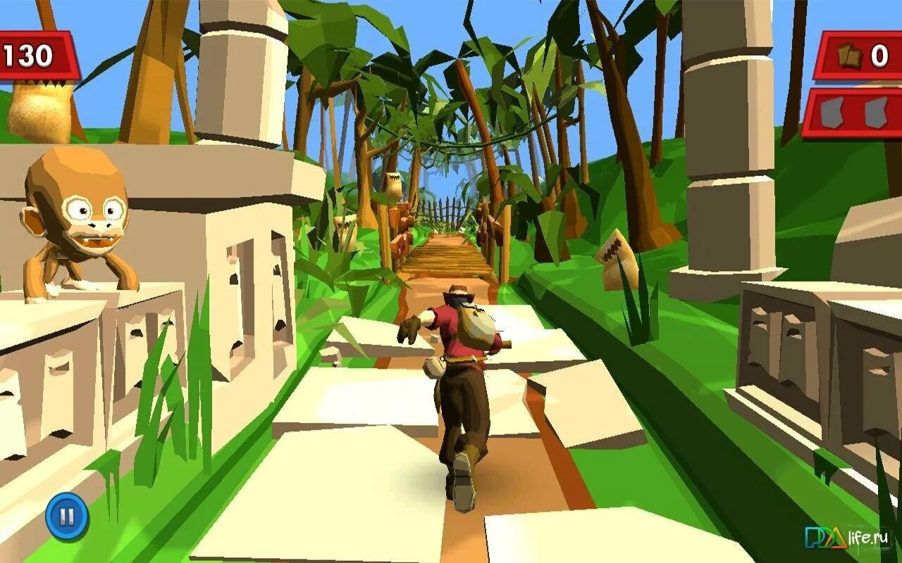 Игра бегущий андроид. Pitfall для андроид. игры раннеры на андроид. игра бег в джунглях. игра раннер в джунглях.