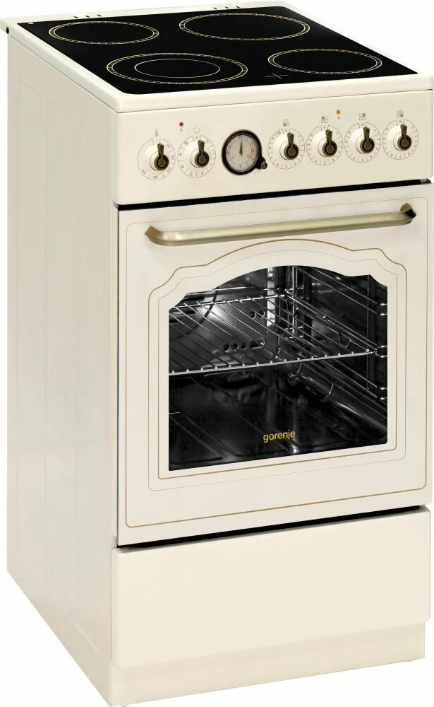 Купить электроплиту с духовкой 60 60. Gorenje gi52cli1. Gorenje ec642clb. Электрическая плита Gorenje EC 52 cli. Gorenje EC 52 cli, бежевый.