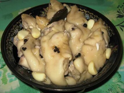 Маринованные ножки по армянски