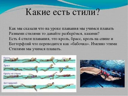 Виды плавания кроль брасс