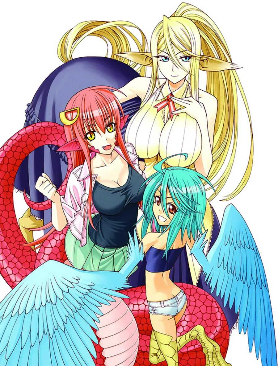 Daily life with a monster. Монстер мусуме. аниме монстры musume. аниме монстр мусуме. аниме monster musume no iru nichijou.
