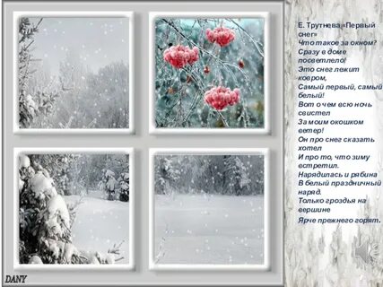 Стих белым снегом под окном