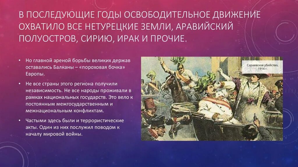 Итоги и значение освободительных войн