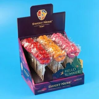 Карамель на палочке Sweet Ness Губы ассорти 30г купить цена интернет магази...