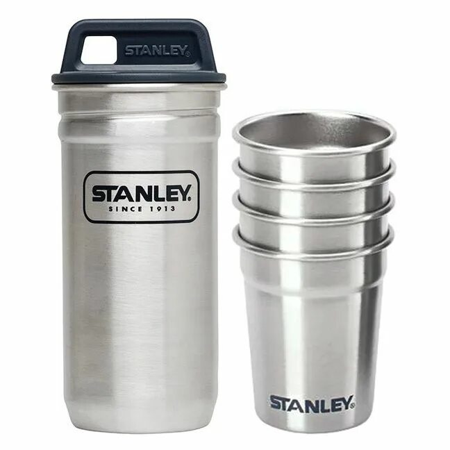 Сайт stanley. Рюмки стэнли набор. туристическая посуда стэнли. набор стопок stanley adventure 0.59 ml черный арт. 660947038.