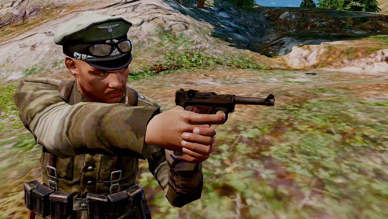 Mod ok. Снайпер Элит Люгер. Sniper Elite с пистолетом. Sniper Elite немцы.