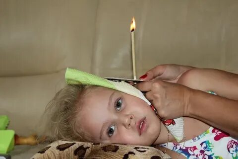 Можно использовать ушные свечи