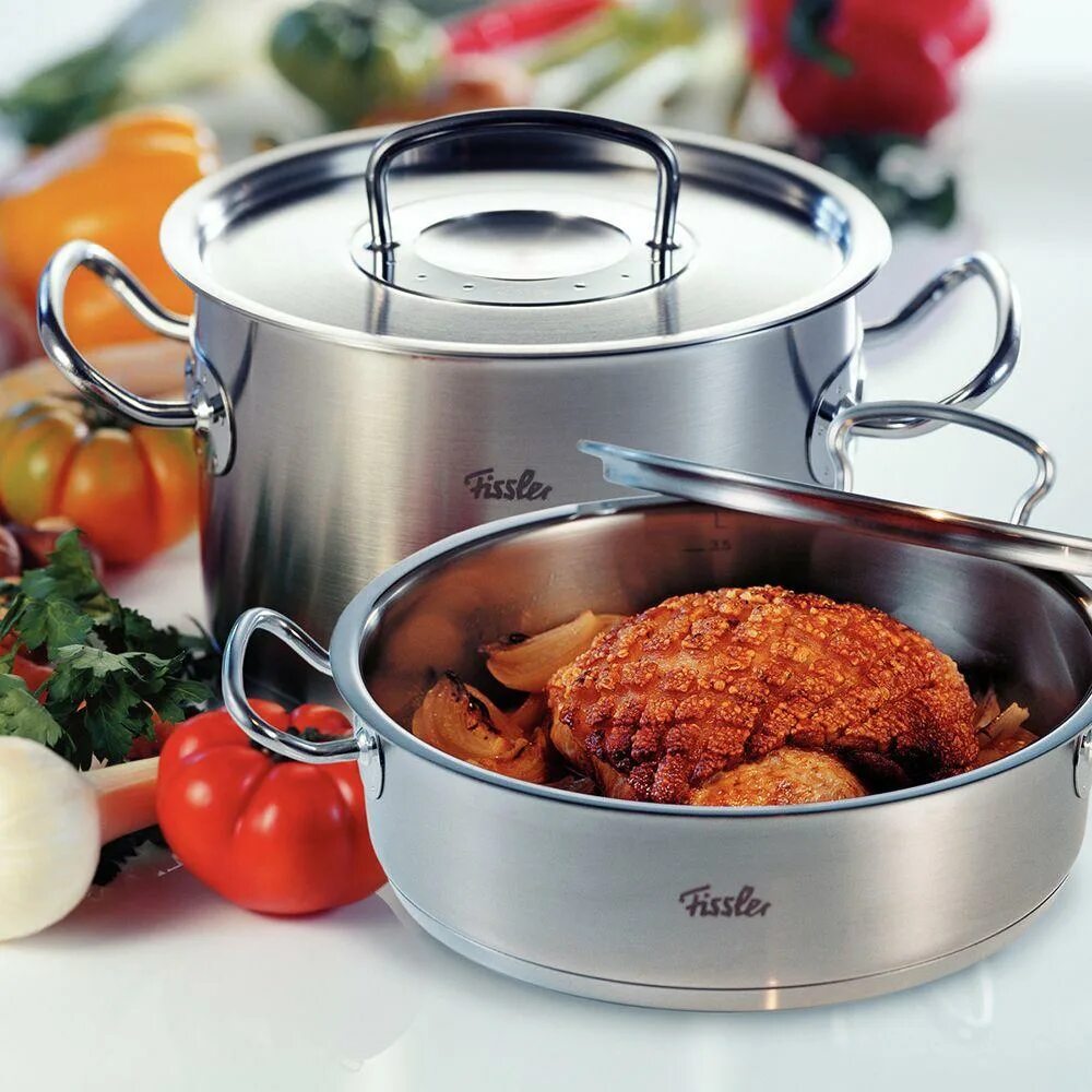 Купить качественные кастрюли. Fissler кастрюля. Fissler Original Pro collection. Кастрюля Гипфел 2.2 литра. Сотейник Fissler.